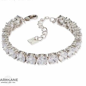Park lane impression bracelet silver with clear czs